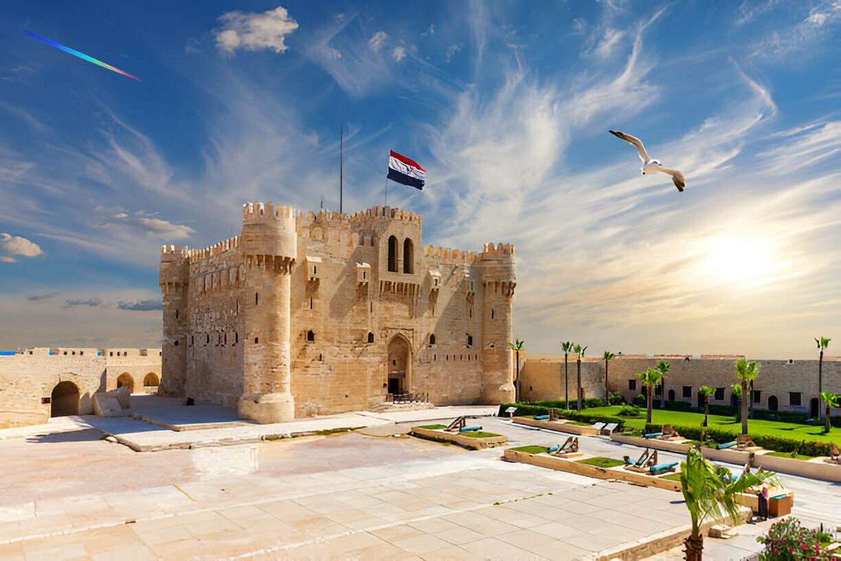 Beit Khufu – Alexandria The Citadel of Qaitbay on the Alexandria seafront
